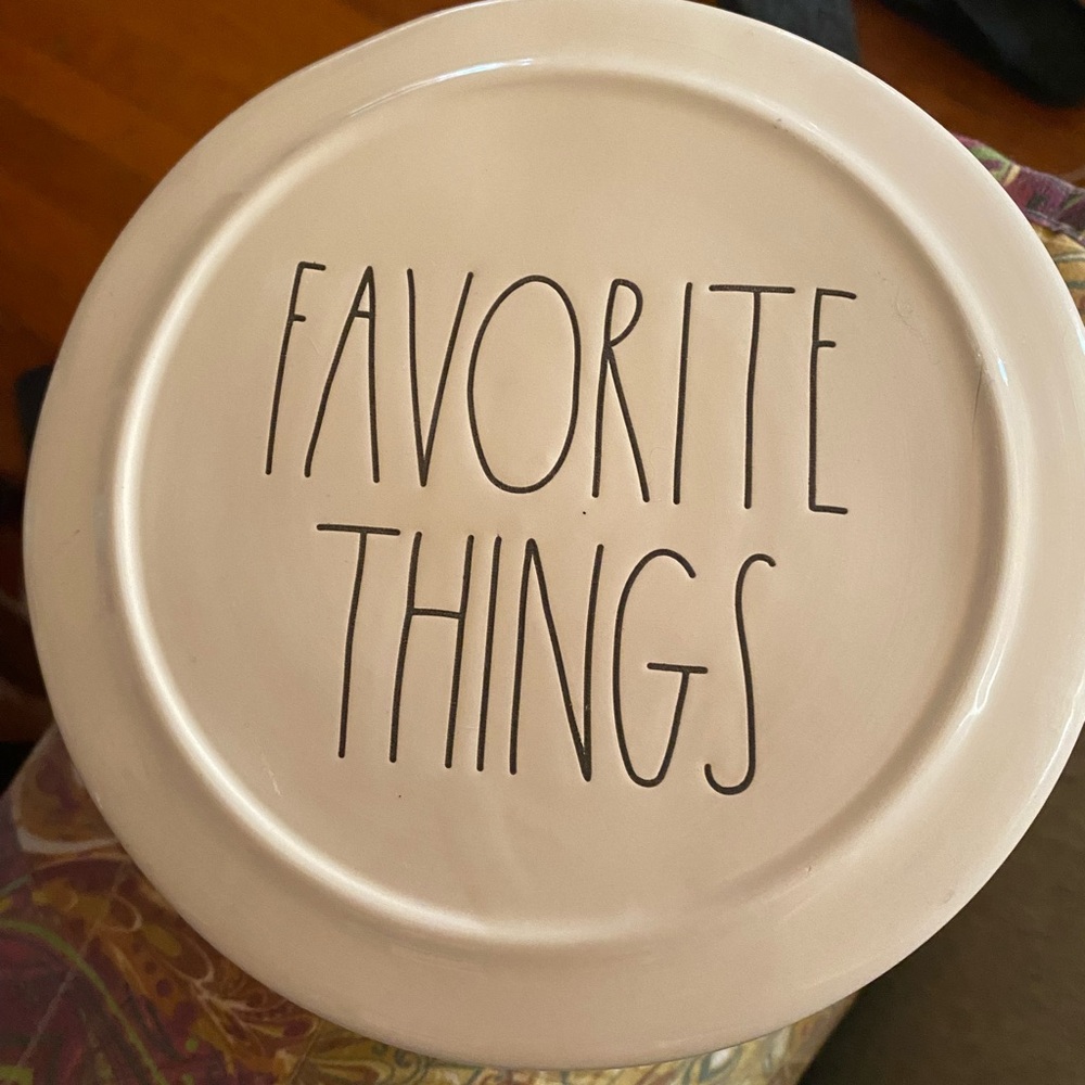 Rae Dunn precious items ceramic jewelry artisan collection canister